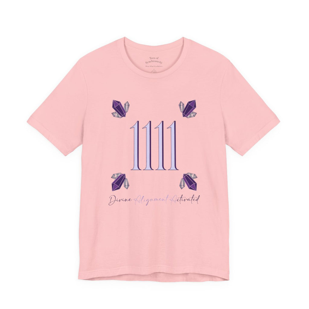 Angel Number 1111 Shirt - Amethyst Align - Pink