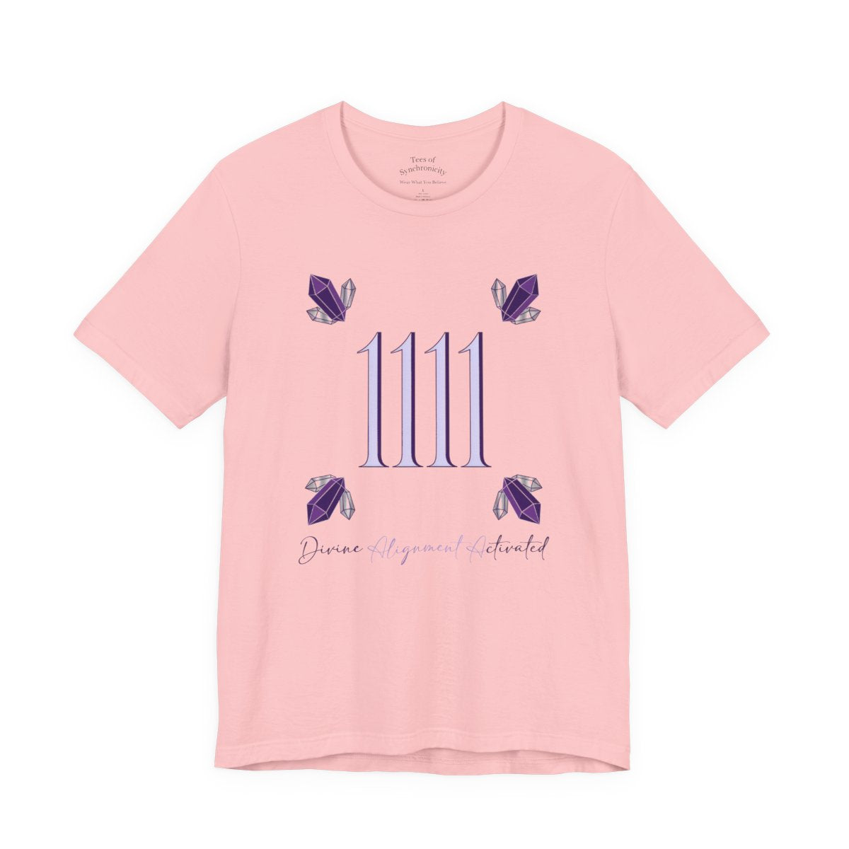 Angel Number 1111 Shirt - Amethyst Align - Pink