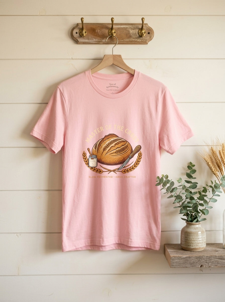Master of the Crust Sourdough Baker T-Shirt Gift