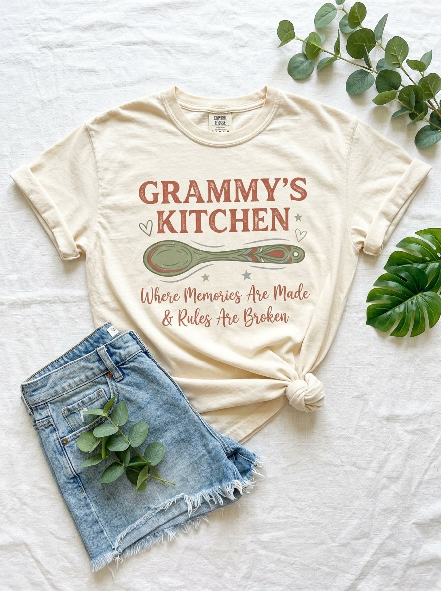 Grammy's Kitchen Shirt Where Memories Are Made