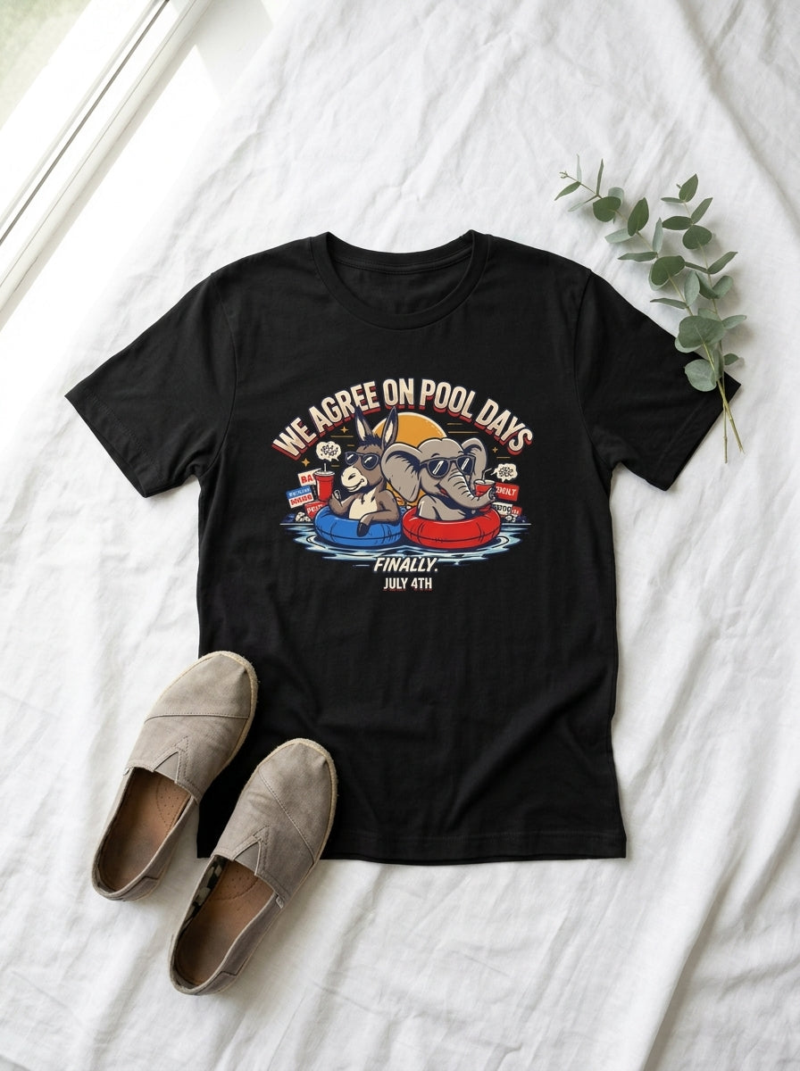 4th of July Bipartisan Pool Party Shirt