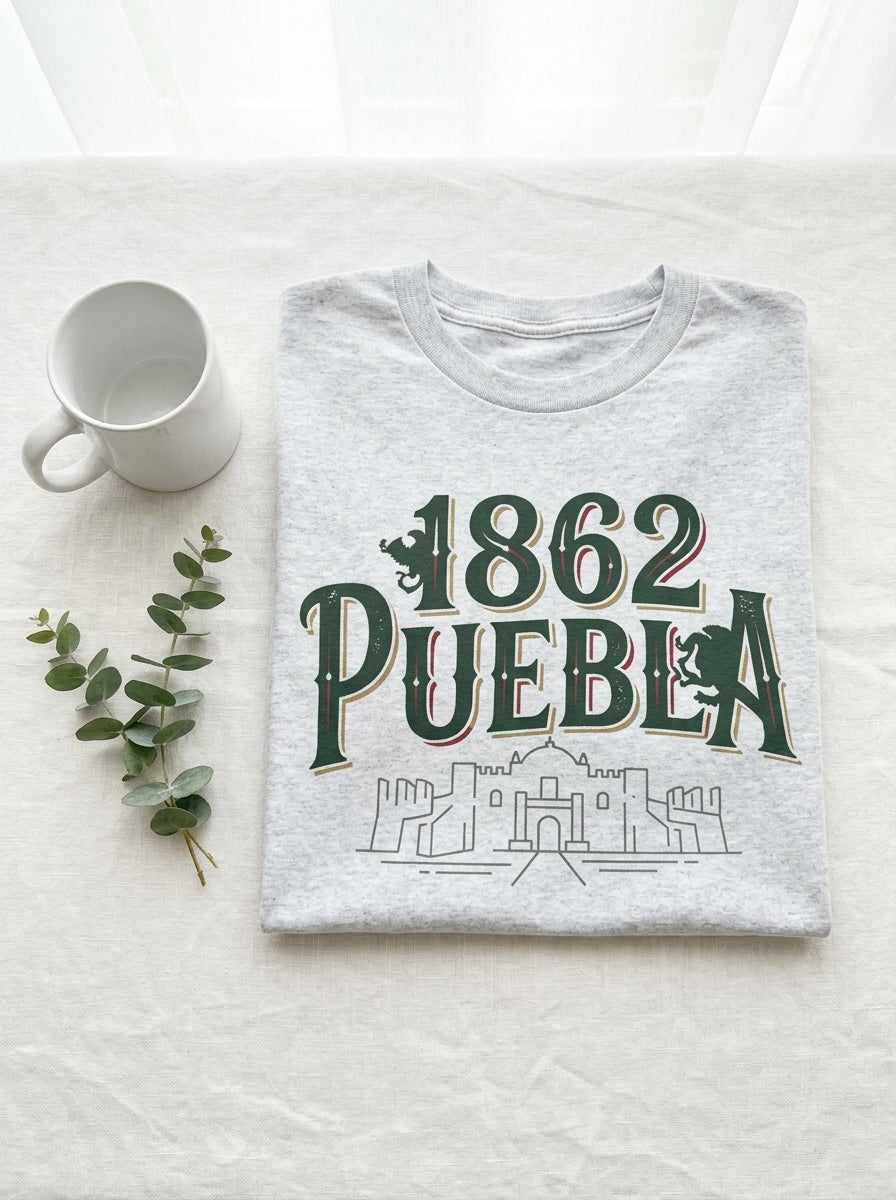 Puebla 1862 Cinco de Mayo Shirt - Historical Battle Pride Tee