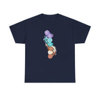 Crown to Root Chakra Flow Shirt - Ground - Navy