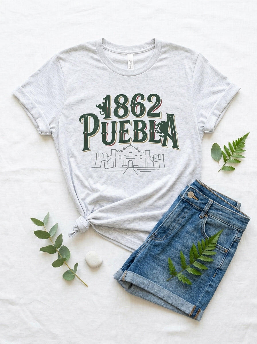 Puebla 1862 Cinco de Mayo Shirt - Historical Battle Pride Tee