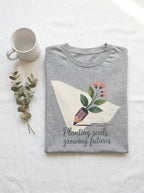 Teacher Inspiration Shirt, Planting Seeds Tee, Motivational Teacher Gift
