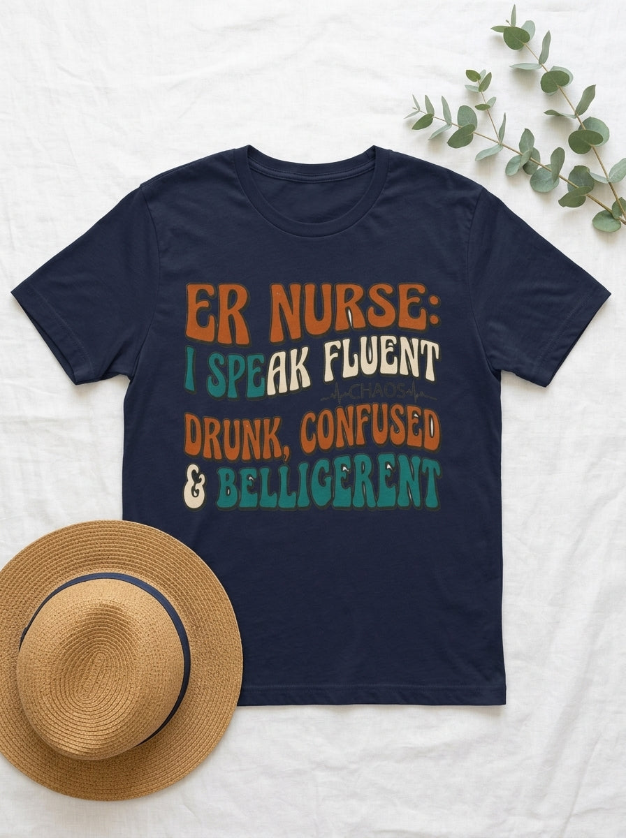 ER Nurse Shirt - Emergency Room Nurse Tee - Funny ER RN Gift