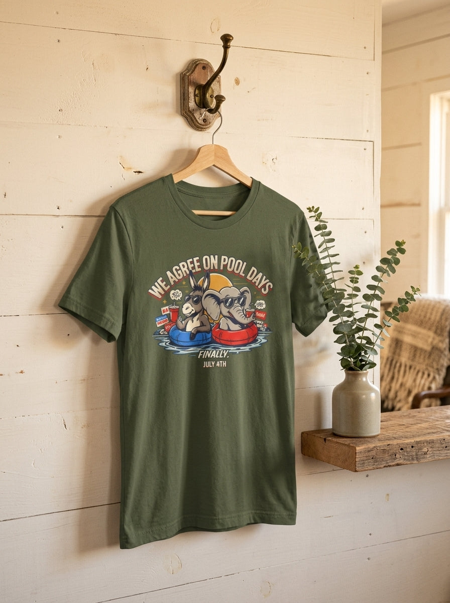 4th of July Bipartisan Pool Party Shirt