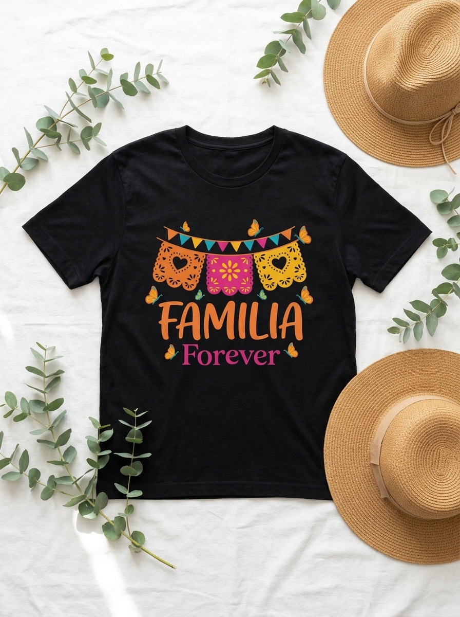 Familia Forever Cinco de Mayo Shirt - Matching Family Fiesta Tees