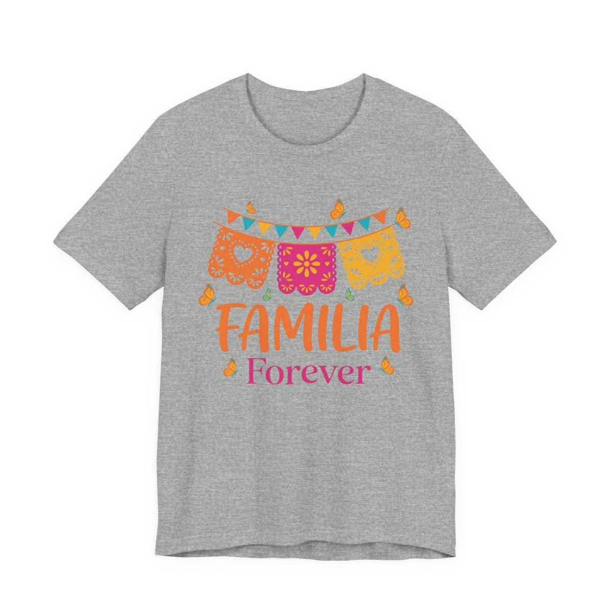 Familia Forever Cinco de Mayo Shirt - Ma - Athletic Heather