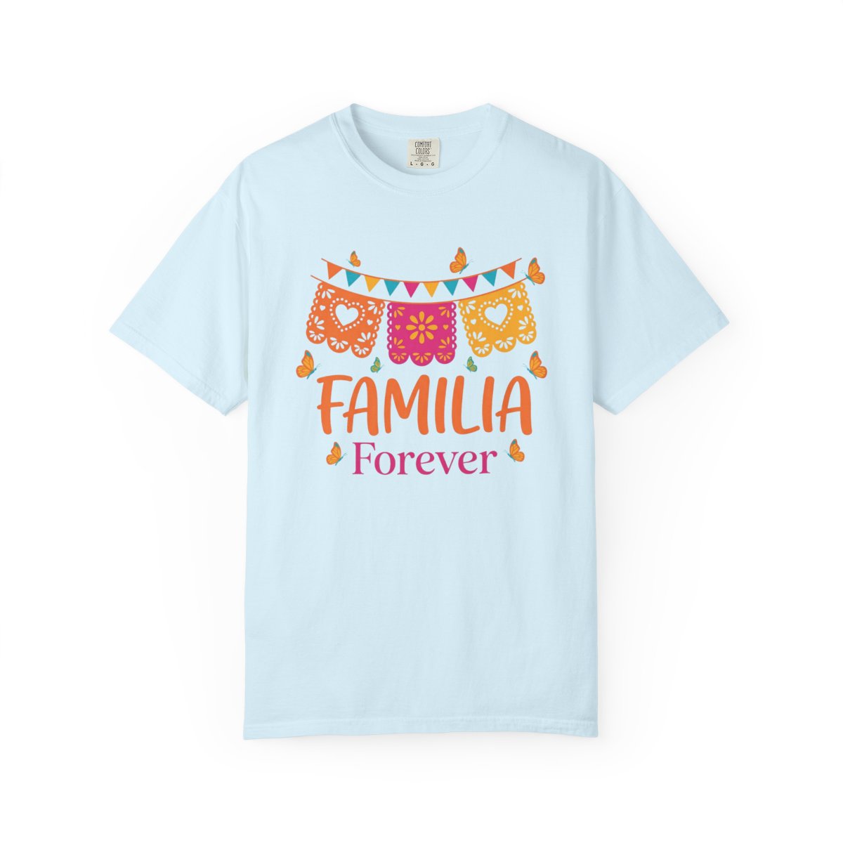 Familia Forever T-Shirt Mexican Family P - Chambray