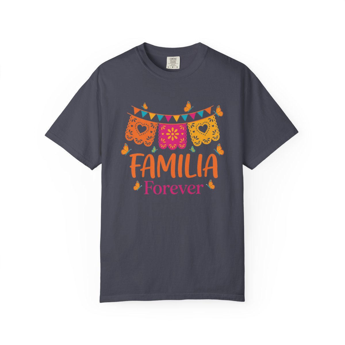 Familia Forever T-Shirt Mexican Family P - Navy