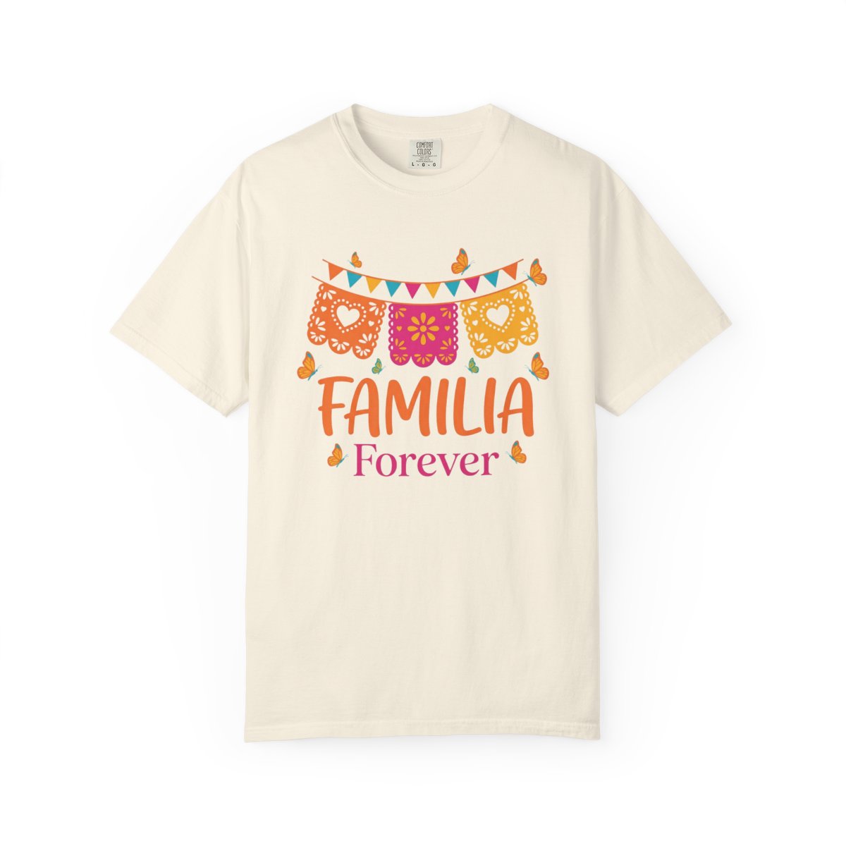 Familia Forever T-Shirt Mexican Family P - Ivory