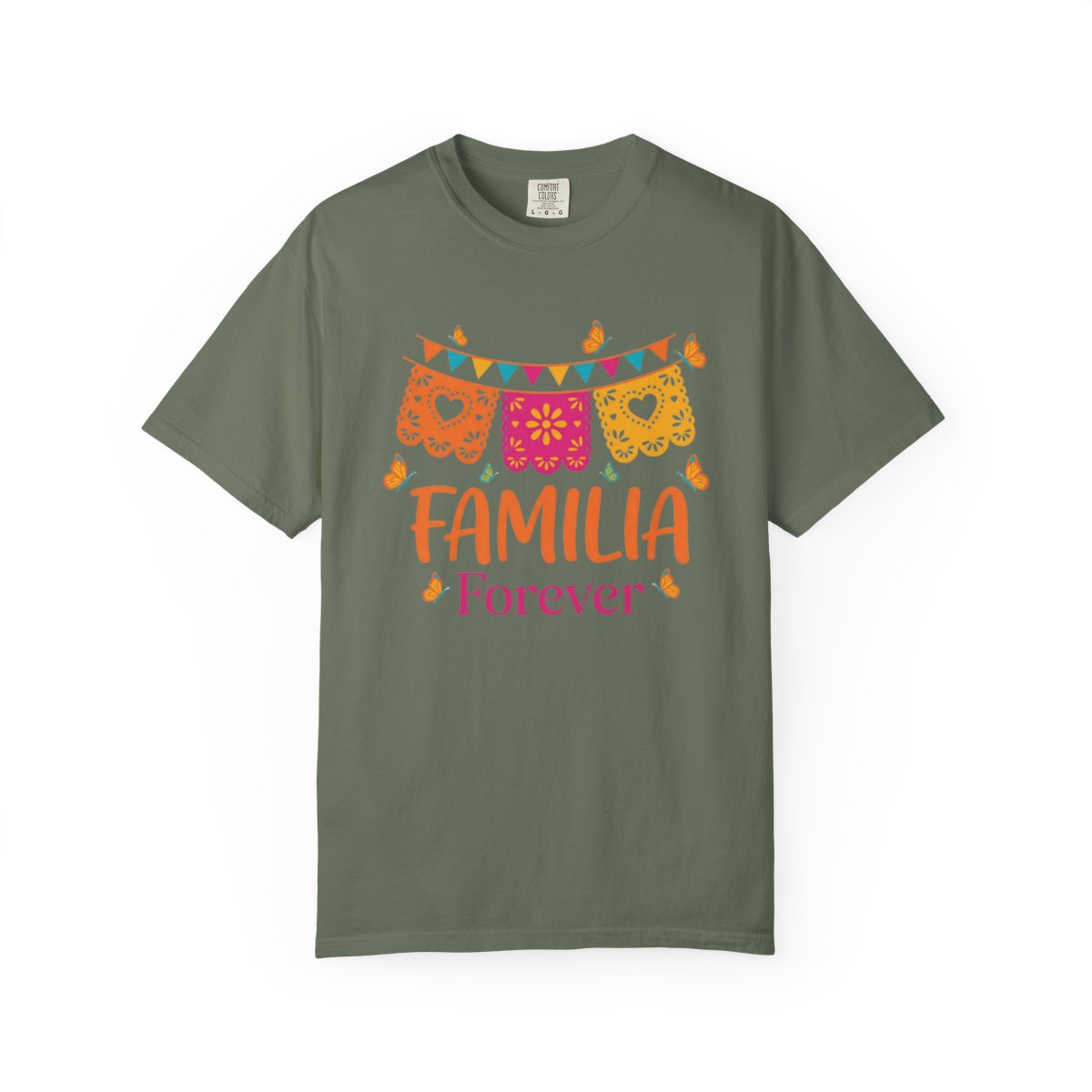 Familia Forever T-Shirt Mexican Family P - Moss