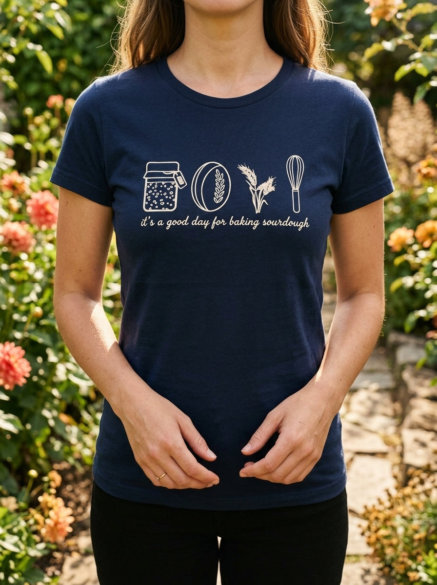 Women's Sourdough Baking Shirt Funny Baker Gift Bread Lover
