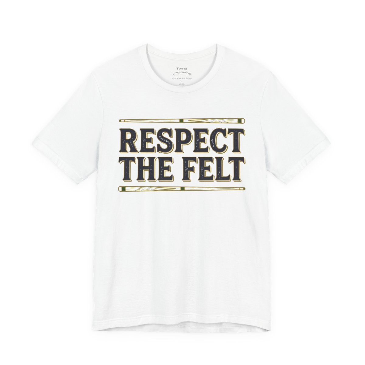 Billiards Player Shirt - Respect the Felt Vintage Pool Hall Tee