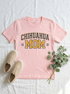 Chihuahua Mom Shirt - Varsity Style Dog Parent Gift Tee Est 2024