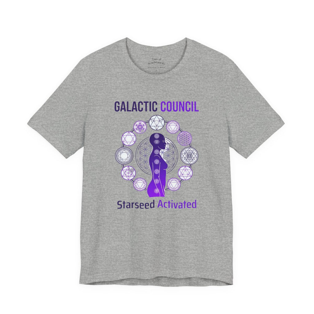 Galactic Council Starseed Activated Shir - Athletic Heather