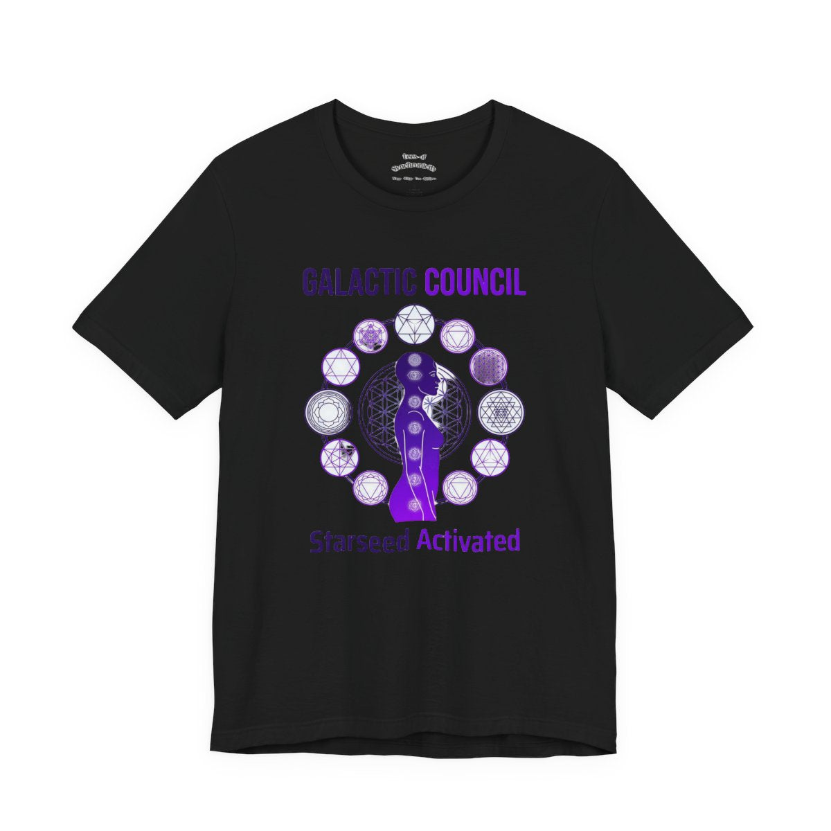 Galactic Council Starseed Activated Shir - Black