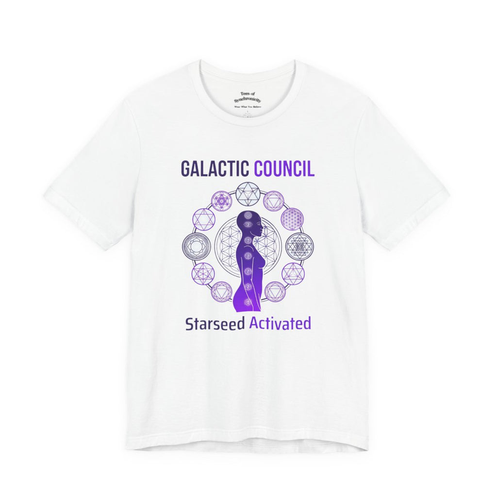 Galactic Council Starseed Activated Shir - White