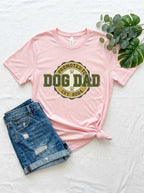 Dog Dad Shirt - Promoted to Dog Dad Vintage Tee Gift for New Pet Parent