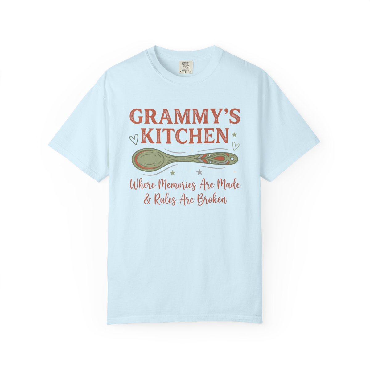 Grammy's Kitchen Shirt Where Memories Ar - Chambray