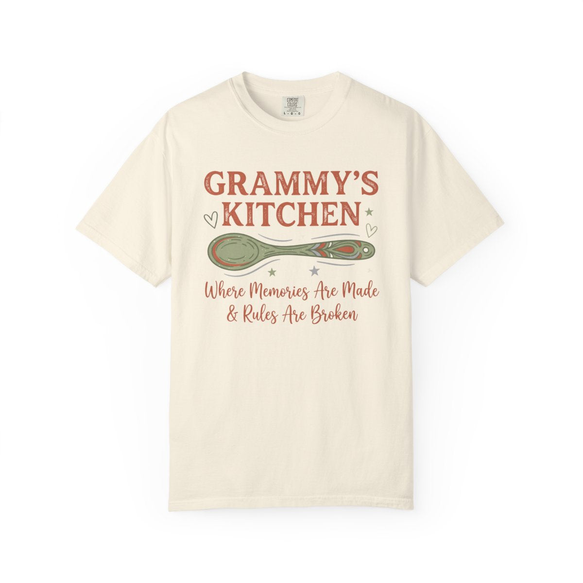Grammy's Kitchen Shirt Where Memories Ar - Ivory