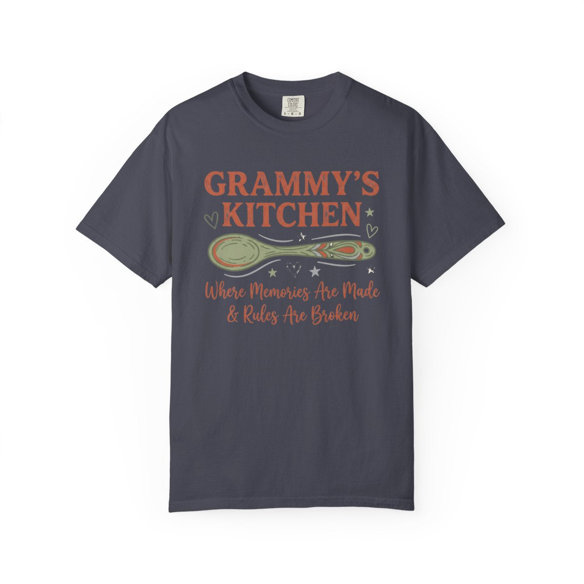 Grammy's Kitchen Shirt Where Memories Ar - Navy