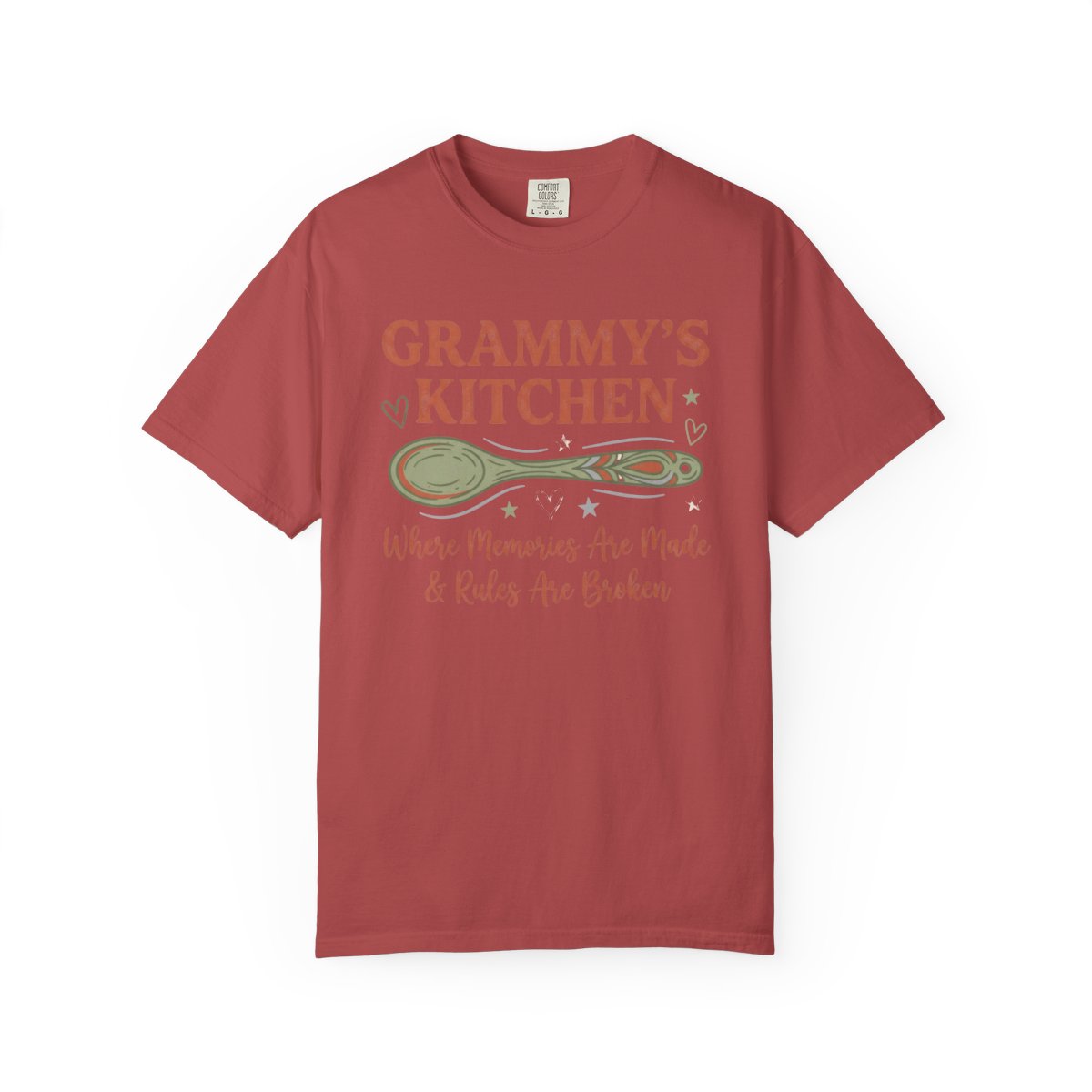 Grammy's Kitchen Shirt Where Memories Ar - Crimson