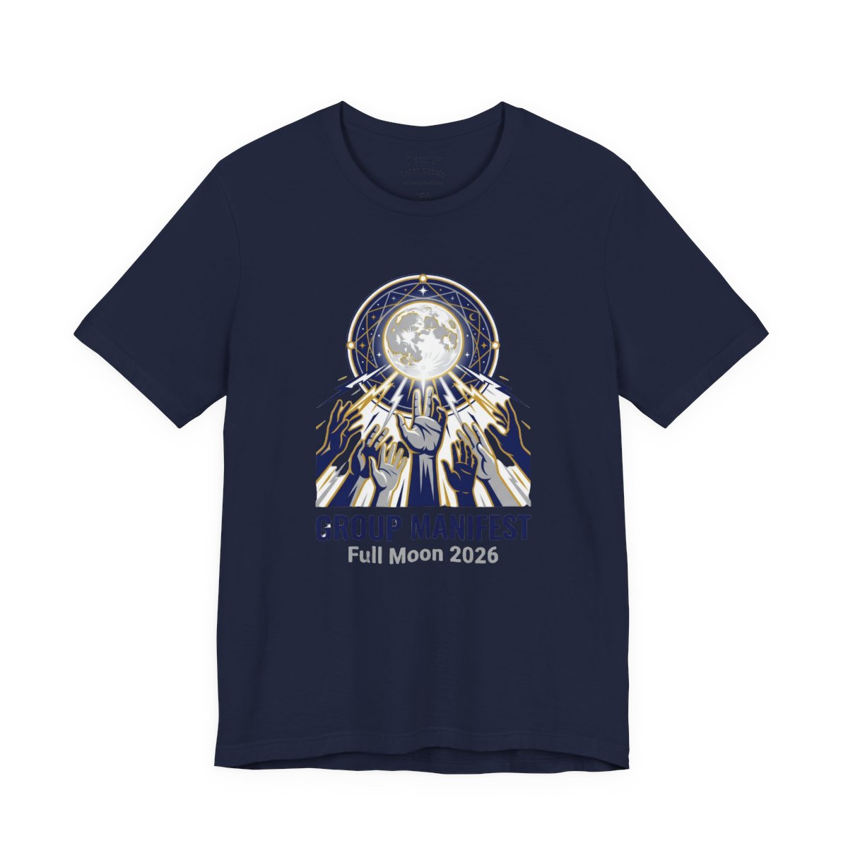 Group Manifest Full Moon 2026 Shirt - Co - Navy