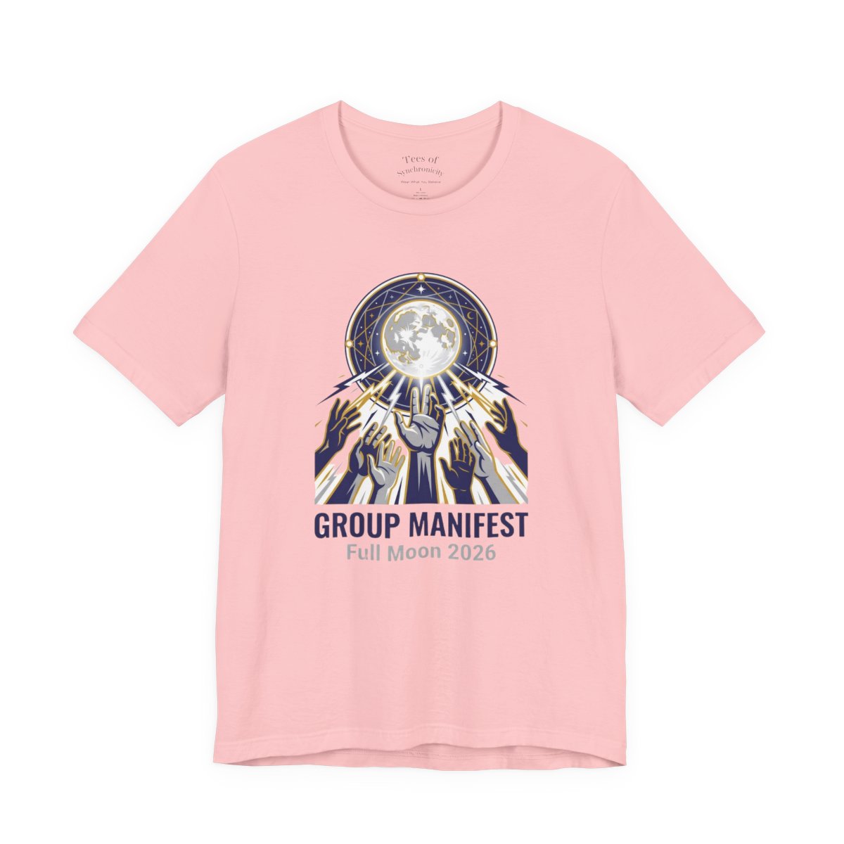 Group Manifest Full Moon 2026 Shirt - Co - Pink