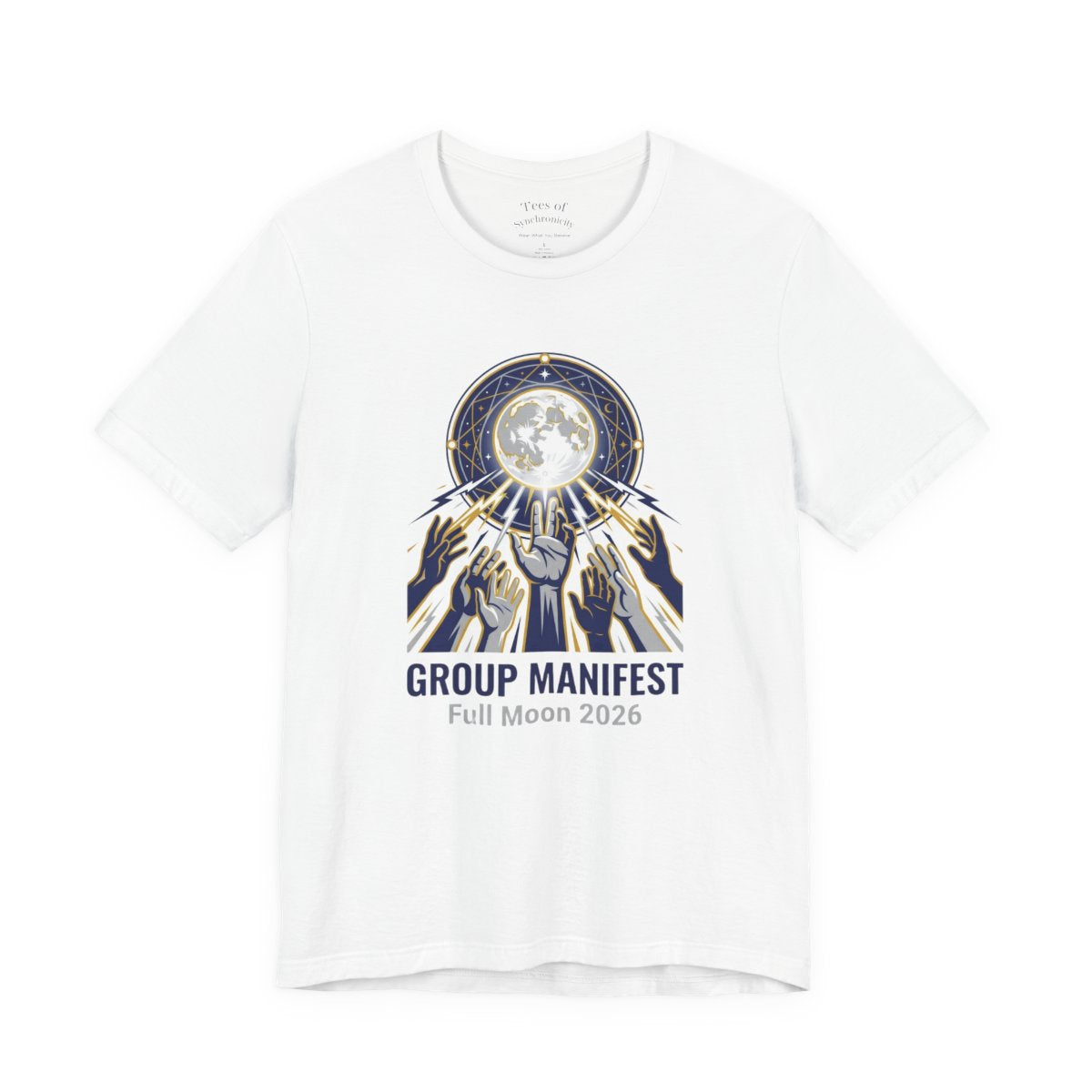 Group Manifest Full Moon 2026 Shirt - Co - White