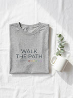 Walk The Path Chakra Shirt - Spiritual Journey Yoga Practitioner Tee