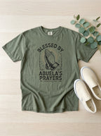 Abuela's Prayers Shirt - Mexican American Grandmother Heritage Gift Tee