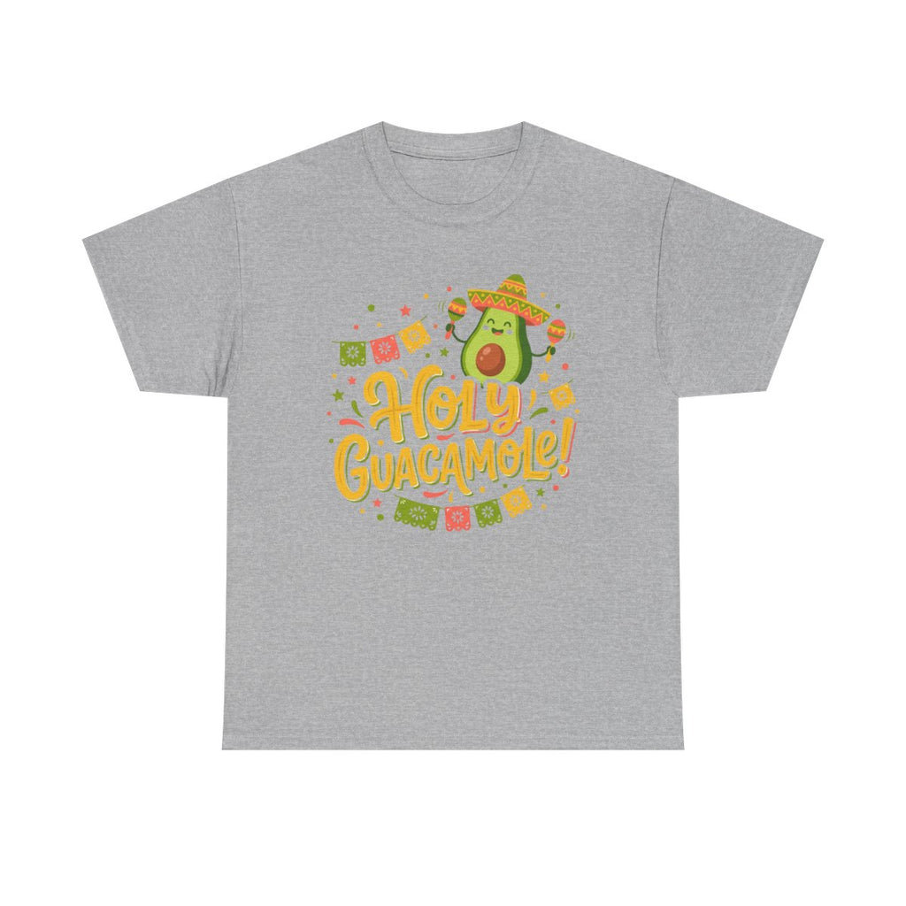 Holy Guacamole Cinco de Mayo Shirt - Fun - Sport Grey