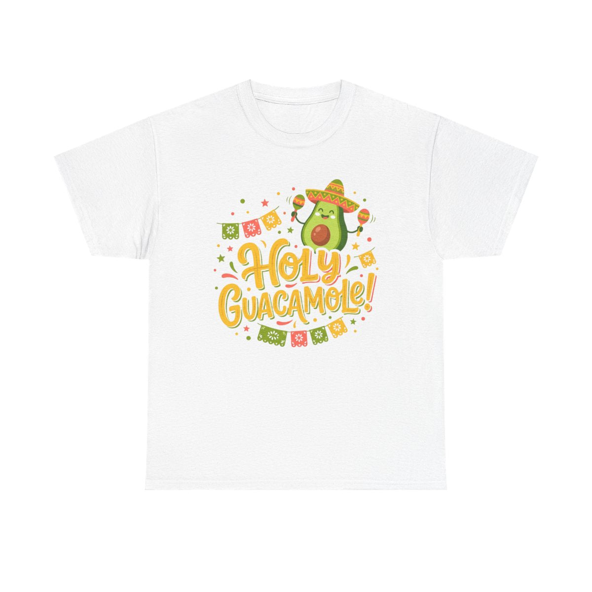 Holy Guacamole Cinco de Mayo Shirt - Fun - White