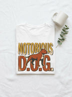 Notorious D.O.G. Shirt | Funny Dog Lover Rap Tee | 90s Hip Hop Style