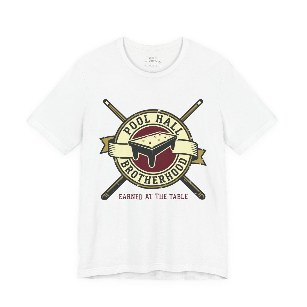 Pool Hall Brotherhood Shirt - Billiards Player Community Graphic Tee