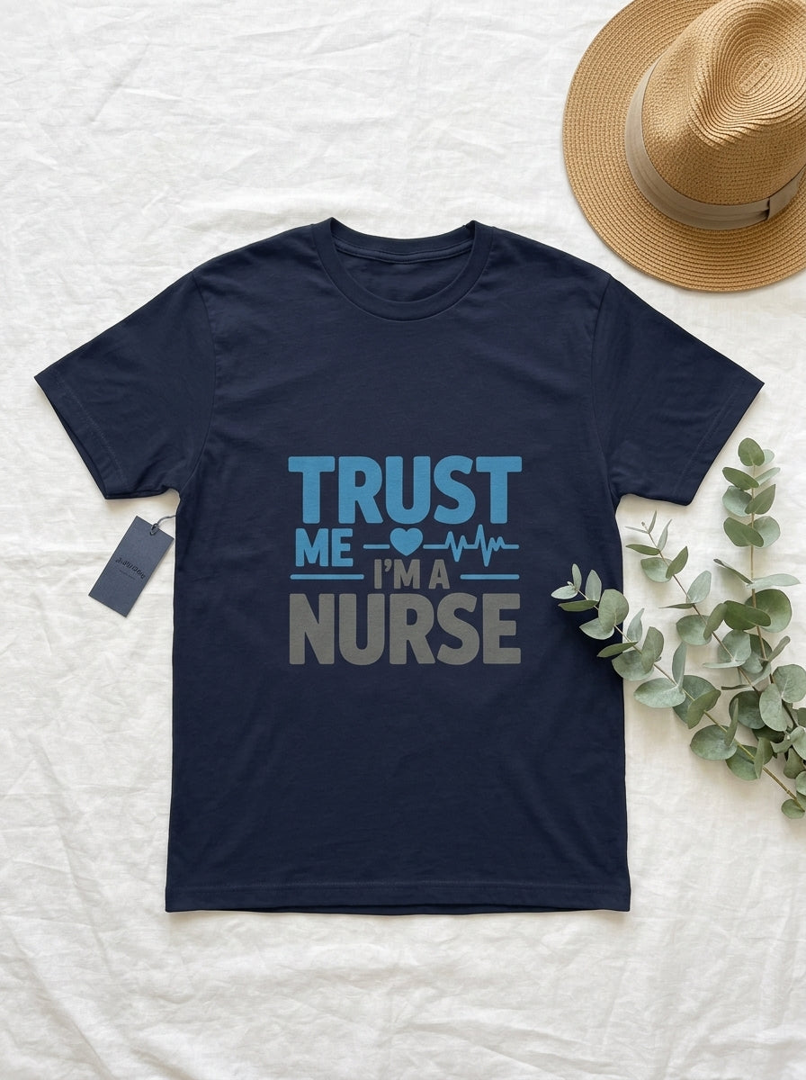 Trust Me I'm A Nurse Shirt Funny RN Gift Nursing Professional Tee