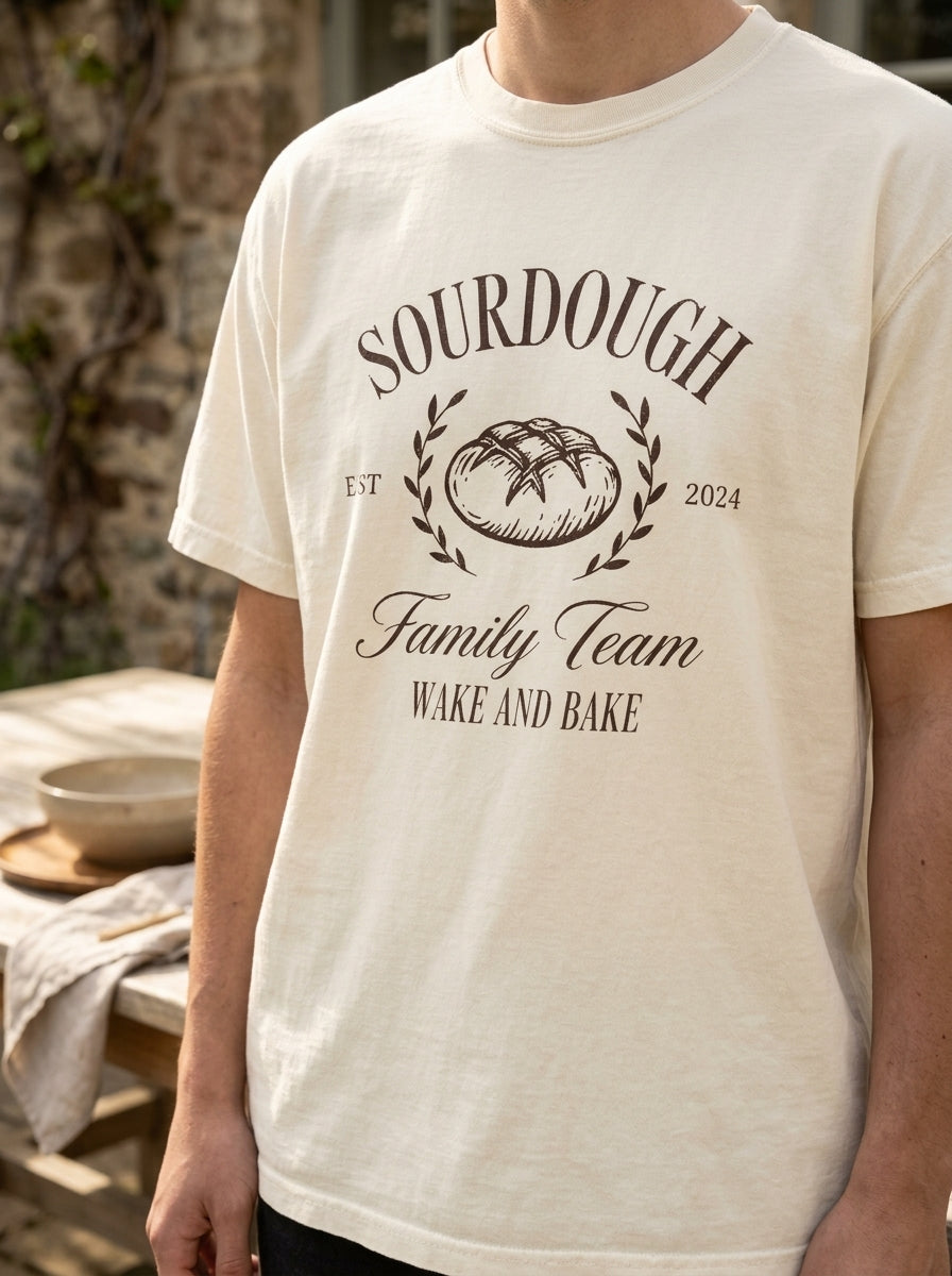 Sourdough Family Team Wake and Bake T-Shirt