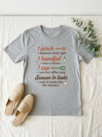 Abuela's Kitchen Measurements Shirt - Funny Mexican Cooking Humor Tee