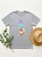 Crown to Root Chakra Flow Shirt - Grounding Energy Yoga Tee
