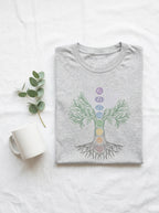 Tree of Life Chakra Shirt - Energy Body Yoga Alignment Tee