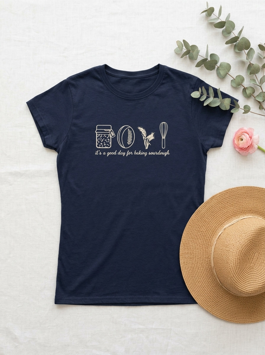 Women's Sourdough Baking Shirt Funny Baker Gift Bread Lover