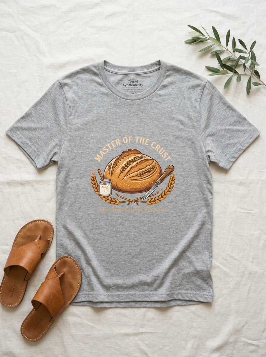 Master of the Crust Sourdough Baker T-Shirt Gift