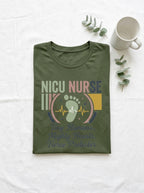NICU Nurse Shirt - Neonatal ICU Gift - Tiny Humans RN Tee