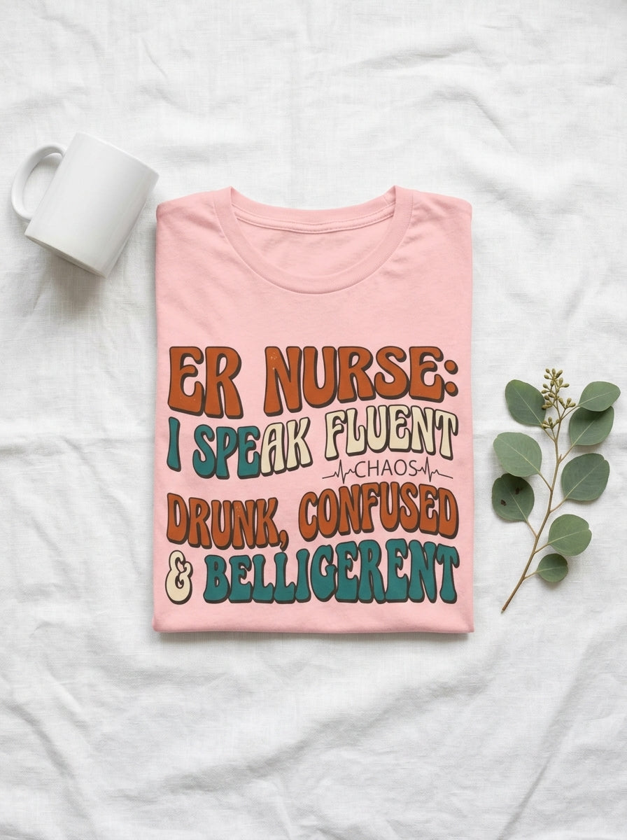 ER Nurse Shirt - Emergency Room Nurse Tee - Funny ER RN Gift
