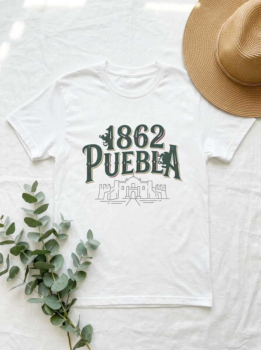 Puebla 1862 Cinco de Mayo Shirt - Historical Battle Pride Tee
