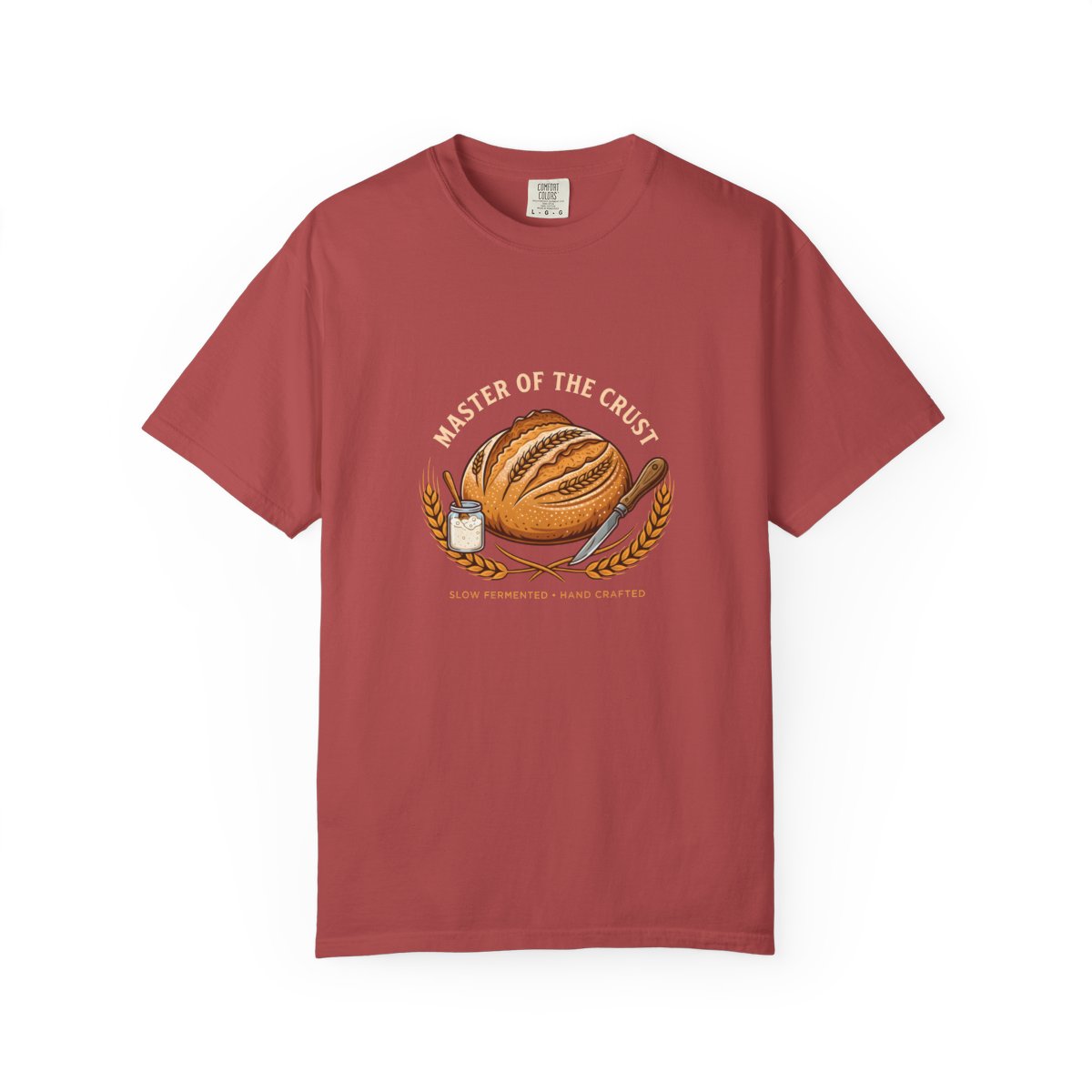 Master of the Crust Sourdough Baker T-Sh - Crimson