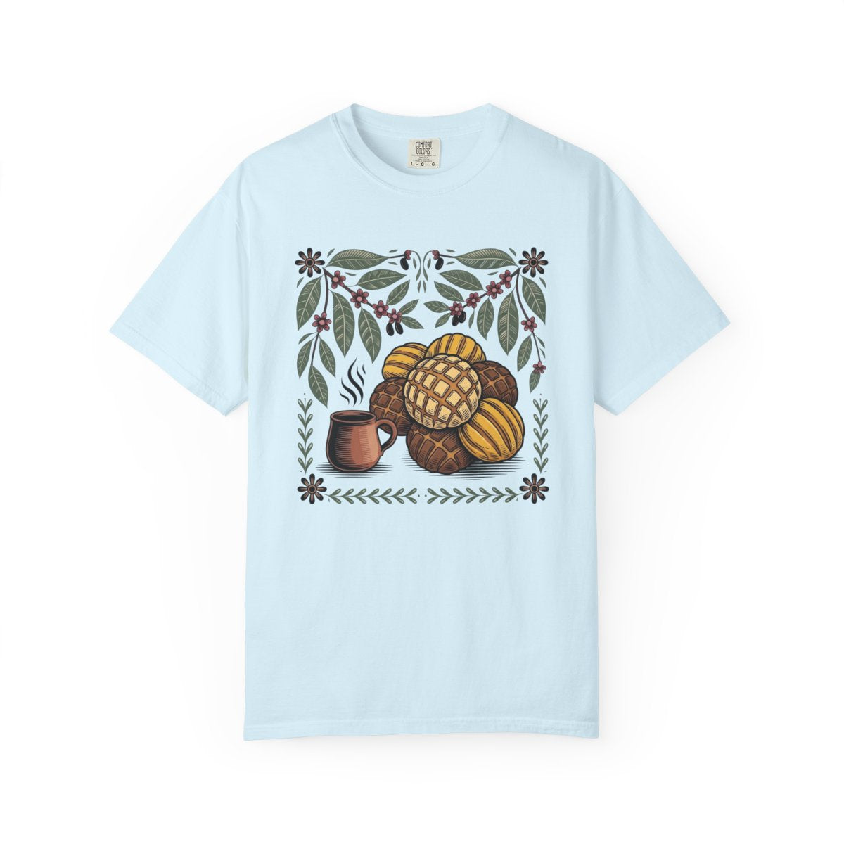 Mexican American Heritage Shirt - Café y - Chambray