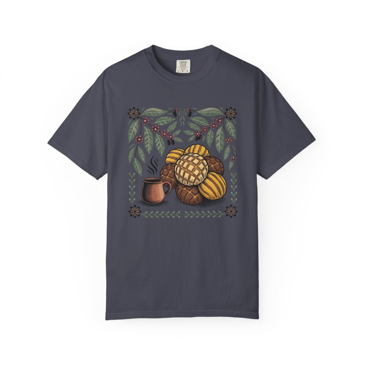 Mexican American Heritage Shirt - Café y - Navy